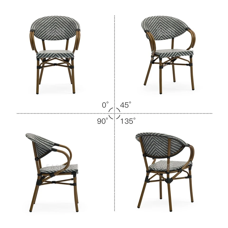 French Bistro Textilene Chairs best